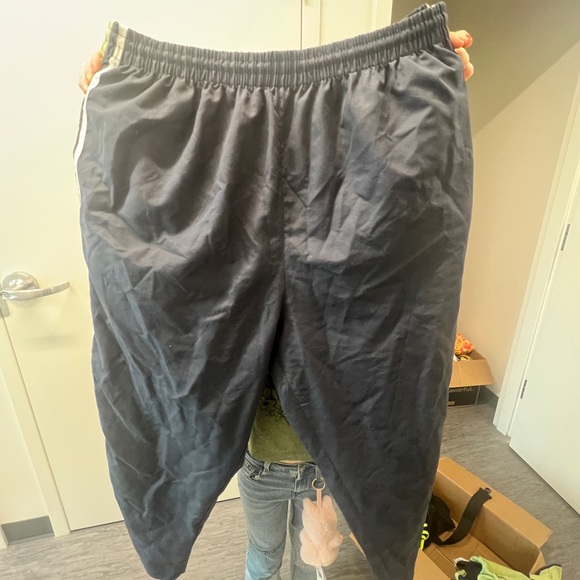 7. Women’s Navy Track Suit With Light Green Accents - Picture 4 of 5